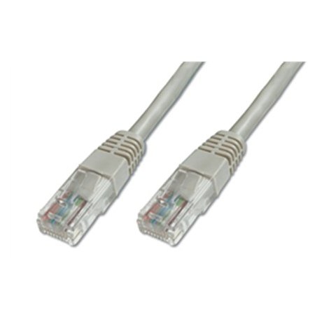 Digitus | CAT 5e | Patch cable | Unshielded twisted pair (UTP) | Male | RJ-45 | Male | RJ-45 | Grey | 1 m